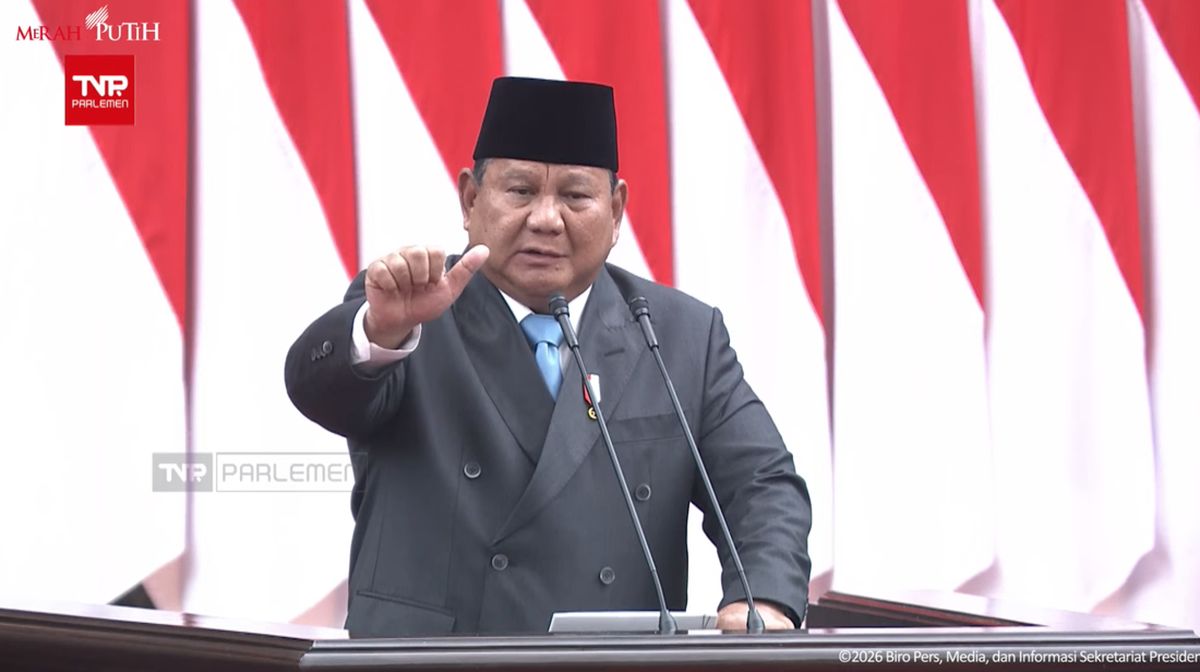 Prabowo: Jangan Terlalu Kagumi Bangsa Kaya Hasil Merampas Bangsa Lain