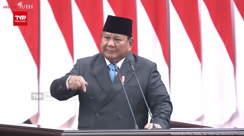 Prabowo: Mereka yang Tak Belajar dari Sejarah Akan Dihukum Sejarah