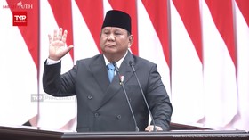 Di DPR, Prabowo Singgung RI Pernah Derajatnya di Bawah Anjing