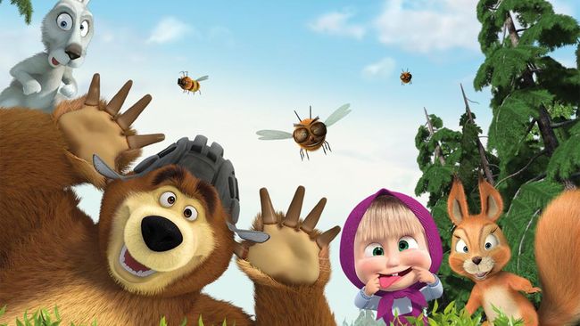 Masha and the Bear. (dok. Animaccord Animation Studio)