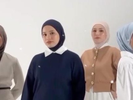 Shakiena Anak Pasha Ungu Cantik Berhijab, Tampil Kompak Bersama ibu Sambung