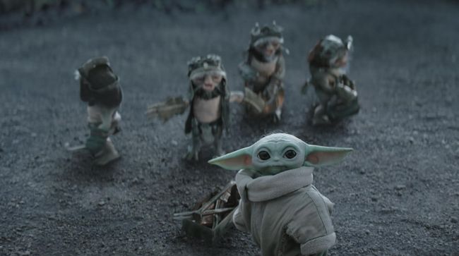 Cerita Star Wars: The Mandalorian and Grogu dirujak kritikus, tapi mereka sepakat film itu tertolong penampilan Baby Yoda. (Lucasfilm Ltd)