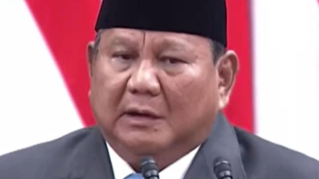 Pidato di DPR, Prabowo Singgung Derajat RI Pernah di Bawah Anjing
