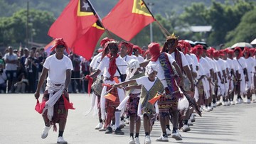 FOTO: Timor Leste Genap 24 Tahun Merdeka dari Indonesia
