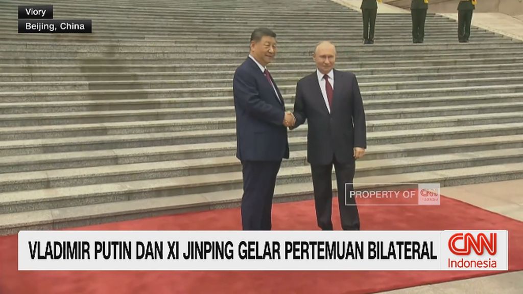 VIDEO: Vladimir Putin dan Xi Jinping Gelar Pertemuan Bilateral