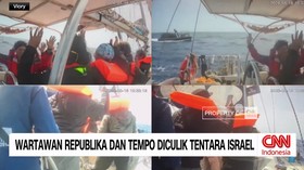 VIDEO: Wartawan Republika dan Tempo Diculik Tentara Israel
