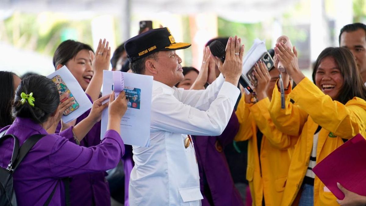 Gubernur Kalteng Gratiskan Paket Pasar Murah untuk Mahasiswa Pedalaman