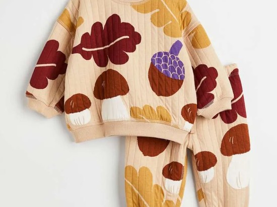 H&M Kids Toby Quilt Set, Setelan Bayi Lembut untuk Harian