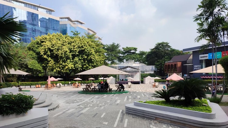 Ilustrasi scbd park