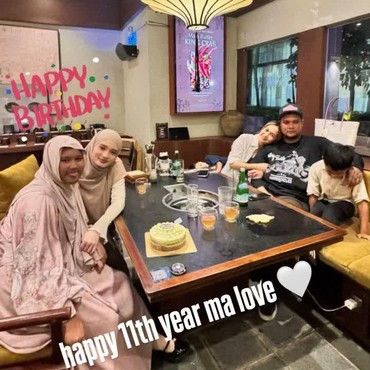Potret Virgoun-Istri dan Inara Rusli Kompak Rayakan Ultah Starla
