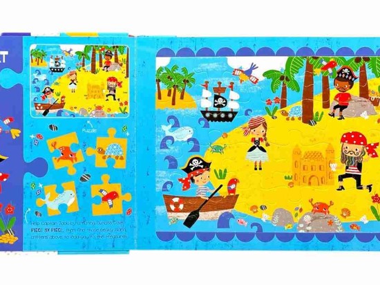 JIGSAW BOOKS: PUZZLE PALS, Puzzle Edukatif Favorit untuk Anak