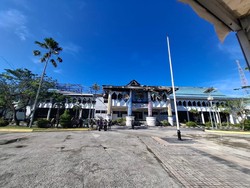 ASN Diinstruksikan WFA Usai Kantor Bupati Bulungan Terbakar