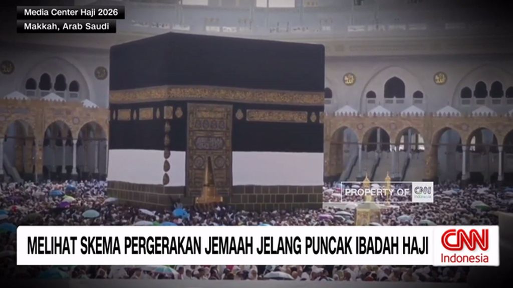 VIDEO: Skema Pergerakan Jemaah Jelang Puncak Ibadah Haji