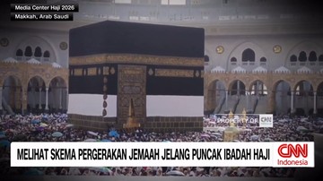 VIDEO: Skema Pergerakan Jemaah Jelang Puncak Ibadah Haji