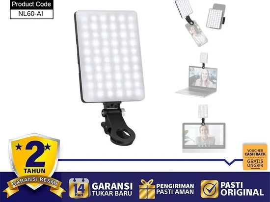NEEWER NL-60 AI, Lampu LED Portable untuk Smartphone dan Laptop