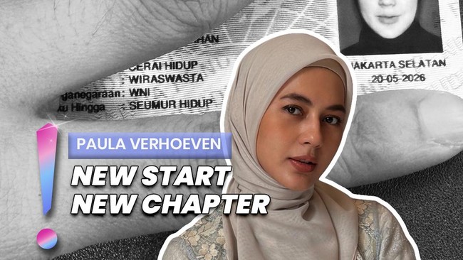 Video: Setahun Menjanda, Paula Verhoeven Ganti Status KTP 'Cerai Hidup'