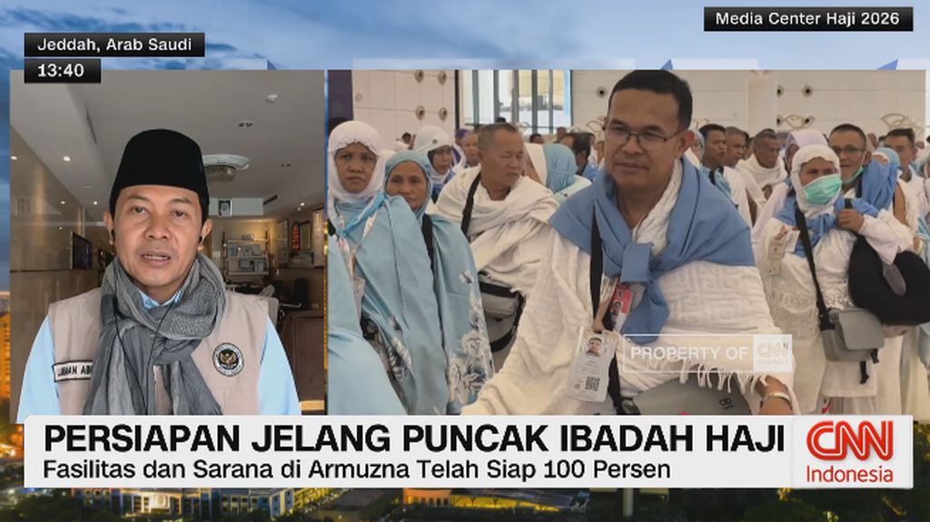 VIDEO: Jelang Puncak Haji, Persiapan di Tanah Suci Terus Dimatangkan