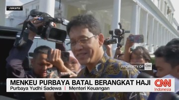 VIDEO: Menkeu Purbaya Batal Berangkat Haji Tahun Ini