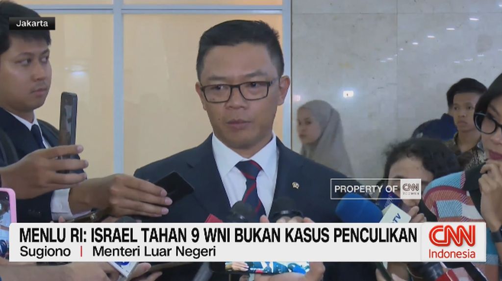 VIDEO: Menlu RI: Israel Tahan 9 WNI Bukan Kasus Penculikan