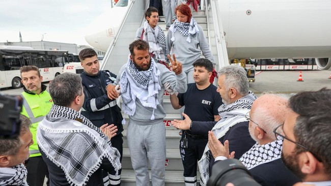 Turki Siapkan Pesawat Bantu Pulangkan 9 WNI yang Sempat Ditahan Israel