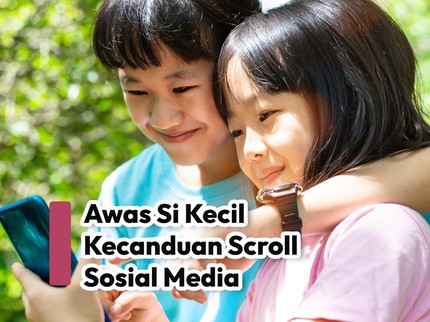 Awas Si Kecil Kecanduan Scroll Sosial Media, Ini Dampaknya