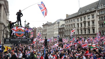 Apa Itu Slogan 'Unite the Kingdom' di Demo Besar London?
