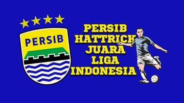 Update Eksklusif Olahraga CNN : INFOGRAFIS: Persib Ukir Sejarah Hattrick Juara Liga Indonesia