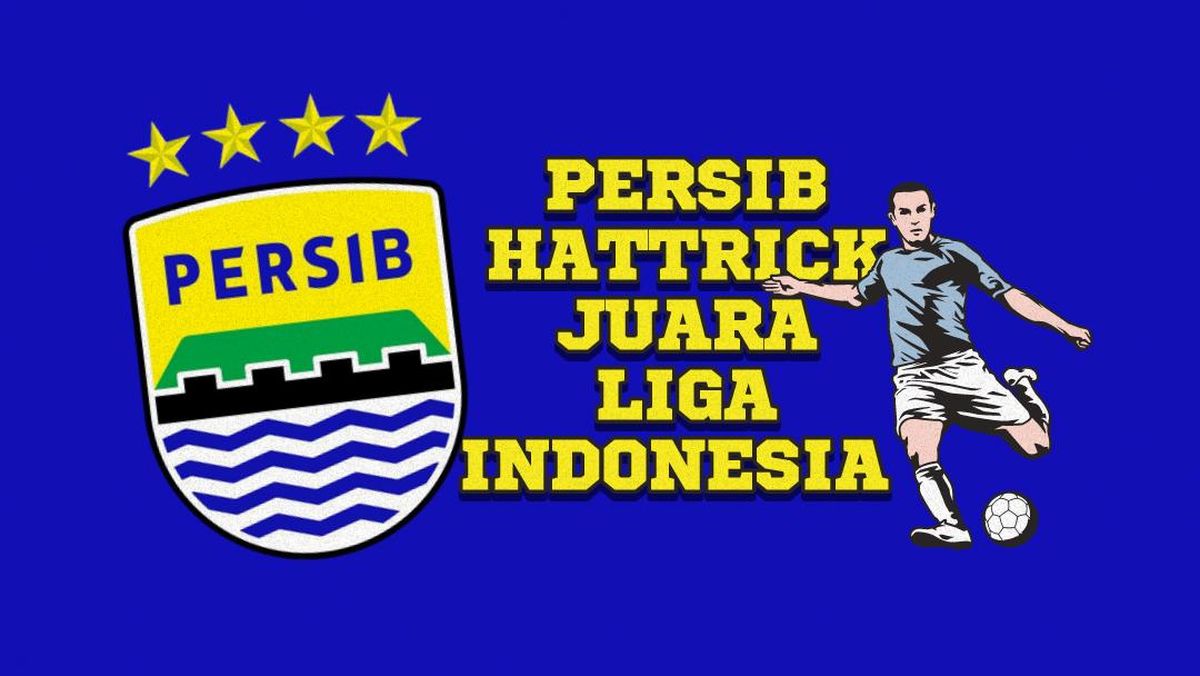 INFOGRAFIS: Persib Ukir Sejarah Hattrick Juara Liga Indonesia