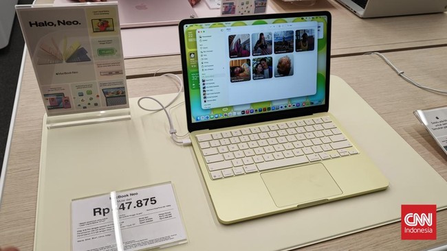 Apple meluncurkan MacBook Neo di Indonesia dengan harga Rp10,7 juta. Bandingkan dengan Asus Vivobook 14 M1405 untuk fitur dan performa terbaik.