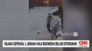 VIDEO: Hilang Sepekan, 1 Jemaah Haji Indonesia Belum Ditemukan