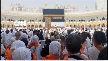 Masjidil Haram dipadati jemaah haji jelang puncak musim haji 1447 H/2026 M.