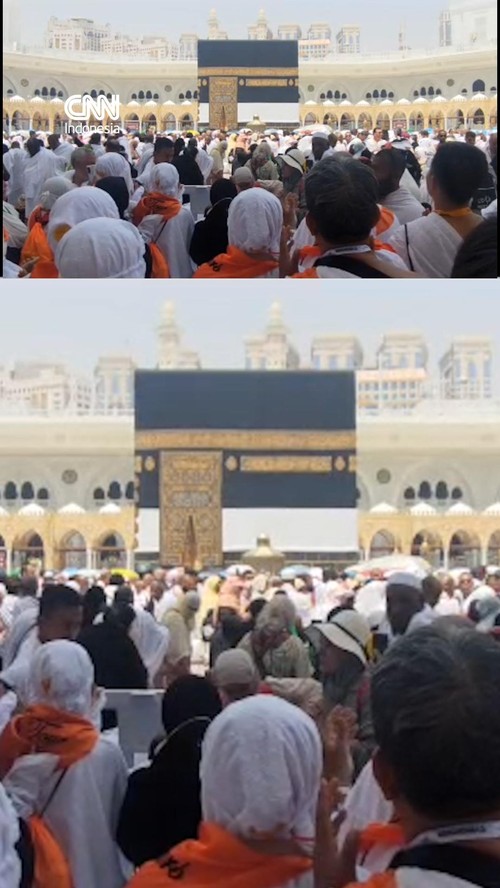 Masjidil Haram dipadati jemaah haji jelang puncak musim haji 1447 H/2026 M.