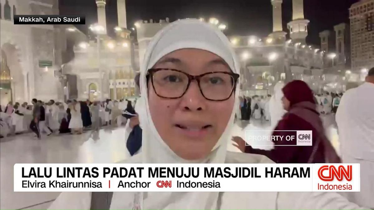 VIDEO: Lalu Lintas Padat Menuju Masjidil Haram