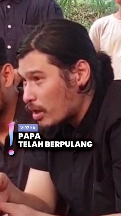 Video: Ayah Meninggal Dunia, Tangis Virzha Pecah usai Proses Pemakaman