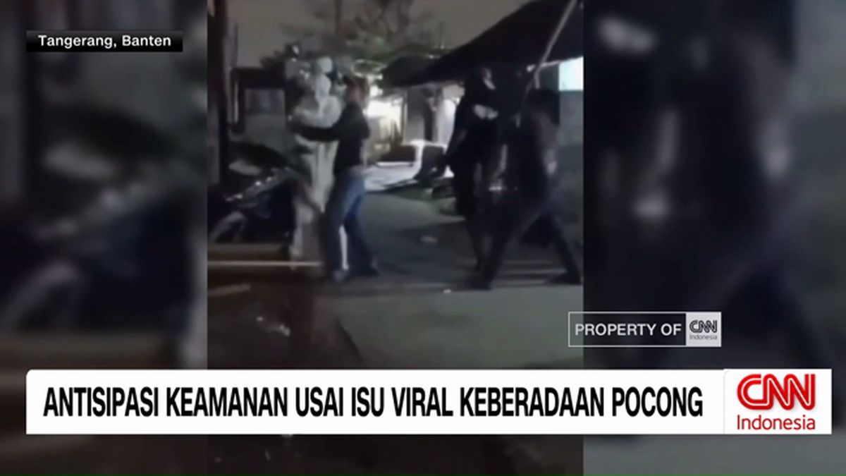 VIDEO: Polisi Imbau Warga Tidak Panik soal Heboh Pocong