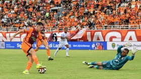 Borneo FC paling banyak meraih penghargaan di Super League 2025/2026. (ANTARA FOTO/Angga Palguna)