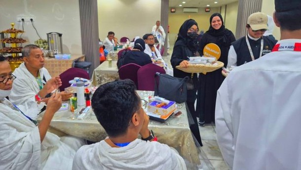 Tiba di Mekah, Jemaah Aida Tourindo Wisata Jalani Umrah Wajib