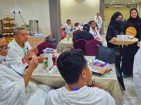 Tiba di Mekah, Jemaah Aida Tourindo Wisata Jalani Umrah Wajib