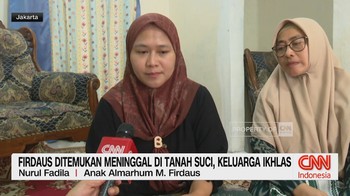 Firdaus Ditemukan Meninggal di Tanah Suci, Keluarga Ikhlas
