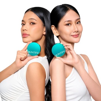 SKINTIFIC Hadirkan 3-in-1 Cushion, Serum dan Sunscreen yang Acne-prone Friendly