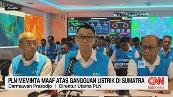 PLN Meminta Maaf atas Gangguan Listrik di Sumatra
