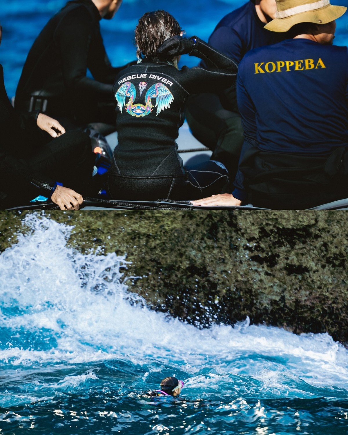 Prilly Latuconsina jadi rescue diver di Red Bull Cliff Diving&period;