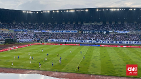 Suasana Stadion GBLA saat laga Persib Bandung vs Persijap Jepara pada pekan ke-34 Super League