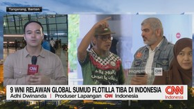 9 WNI Relawan Global Sumud Flotilla Tiba di Indonesia