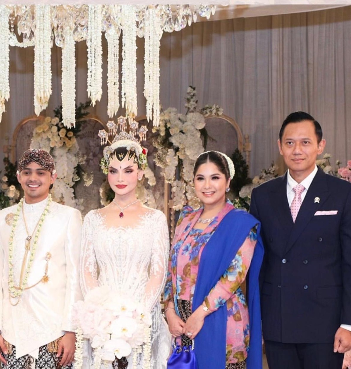 AHY jadi saksi nikah Tengku Nadira Adnan dan Teuku Agassi Revano Harsya