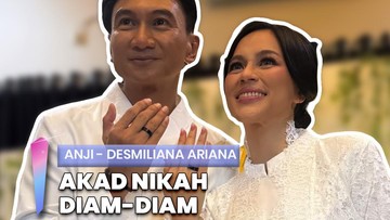 Video: Akhiri 2 Tahun Masa Duda, Anji Sah Nikahi Desmiliana Ariyana