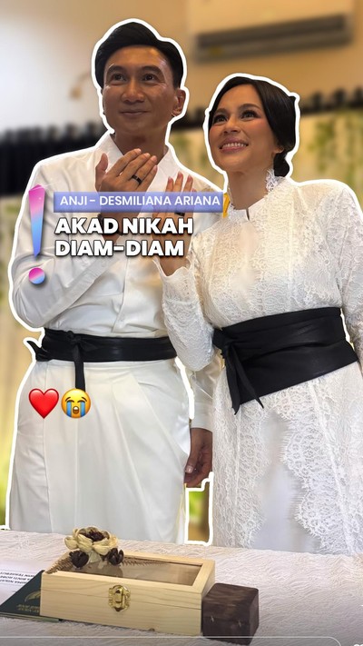 Video: Akhiri 2 Tahun Masa Duda, Anji Sah Nikahi Desmiliana Ariyana