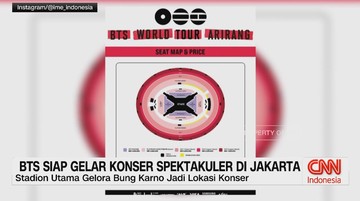 VIDEO: BTS Siap Gelar Konser Spektakuler di Jakarta