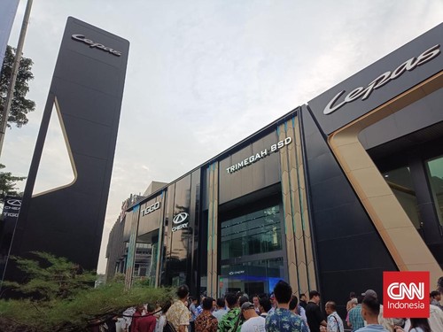 Dealer Chery dan Lepas berdiri di BSD, Tangerang.