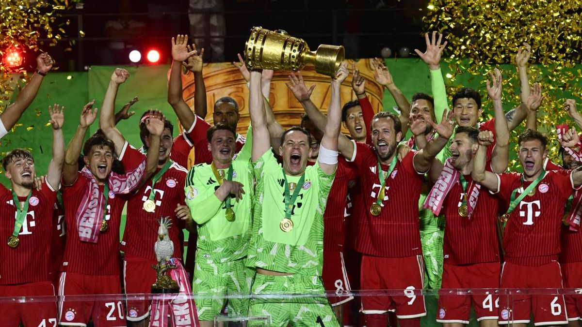 Harry Kane Hattrick, Bayern Munchen Juara DFB Pokal
